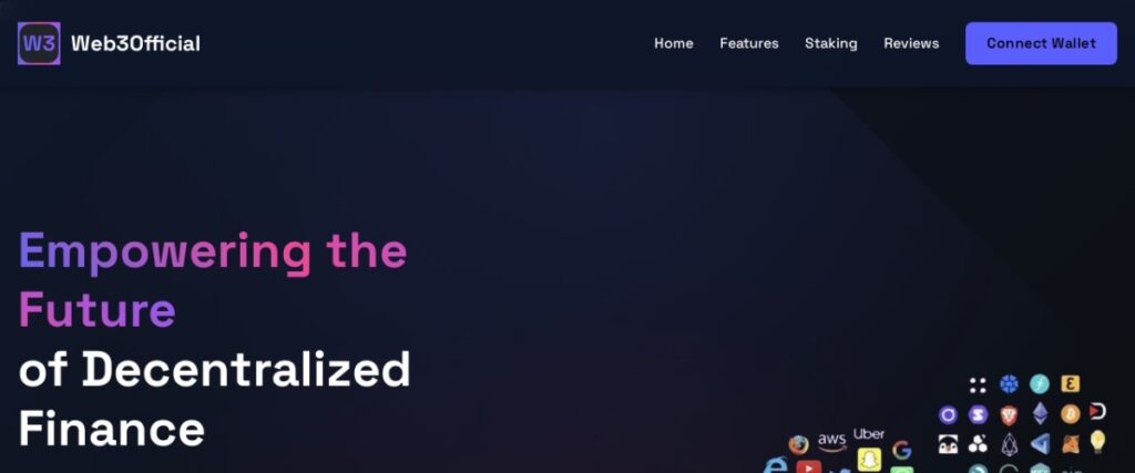 Screenshot of web3official.net