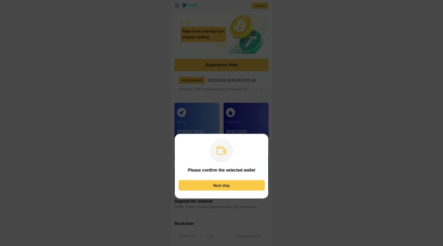 Screenshot of ycbit.com