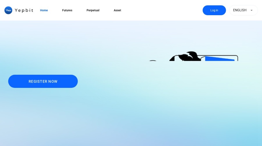 Screenshot of yepbit.com