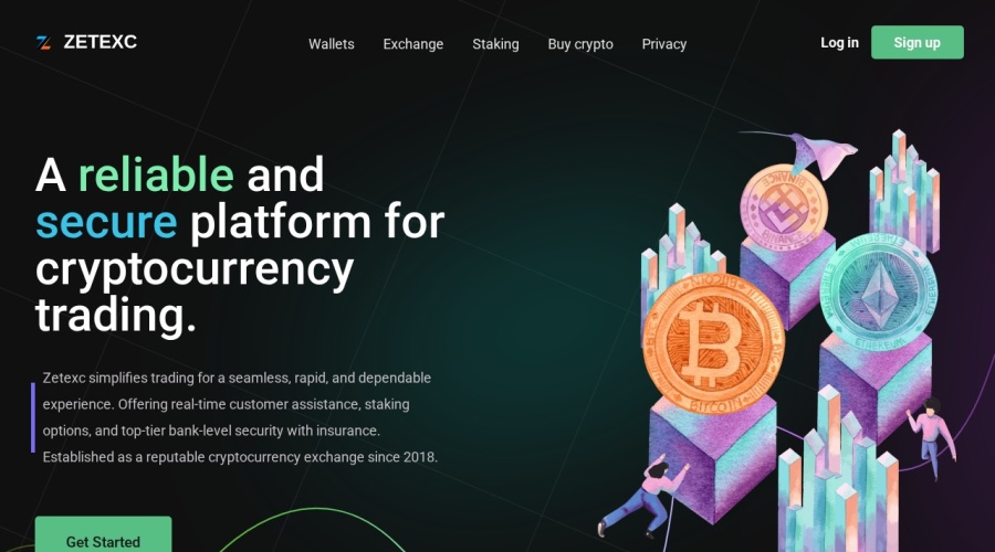 Screenshot of zetexc.com