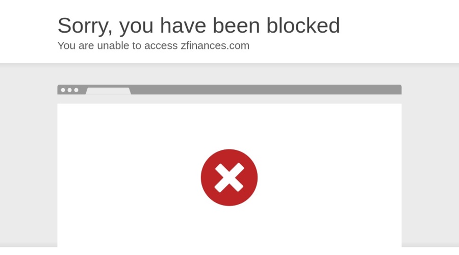 Screenshot of zfinances.com
